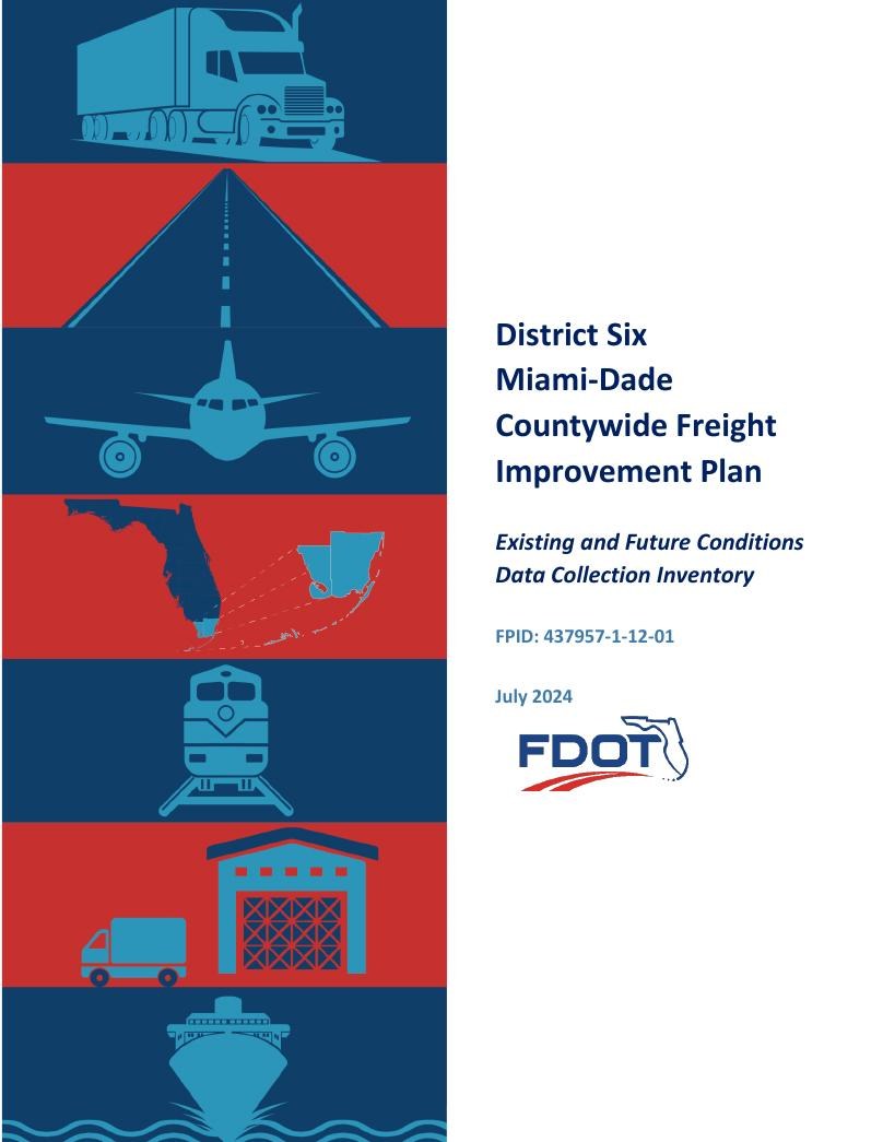 Cover of the Task 3 Existing and Future Conditions Data Collection Inventory