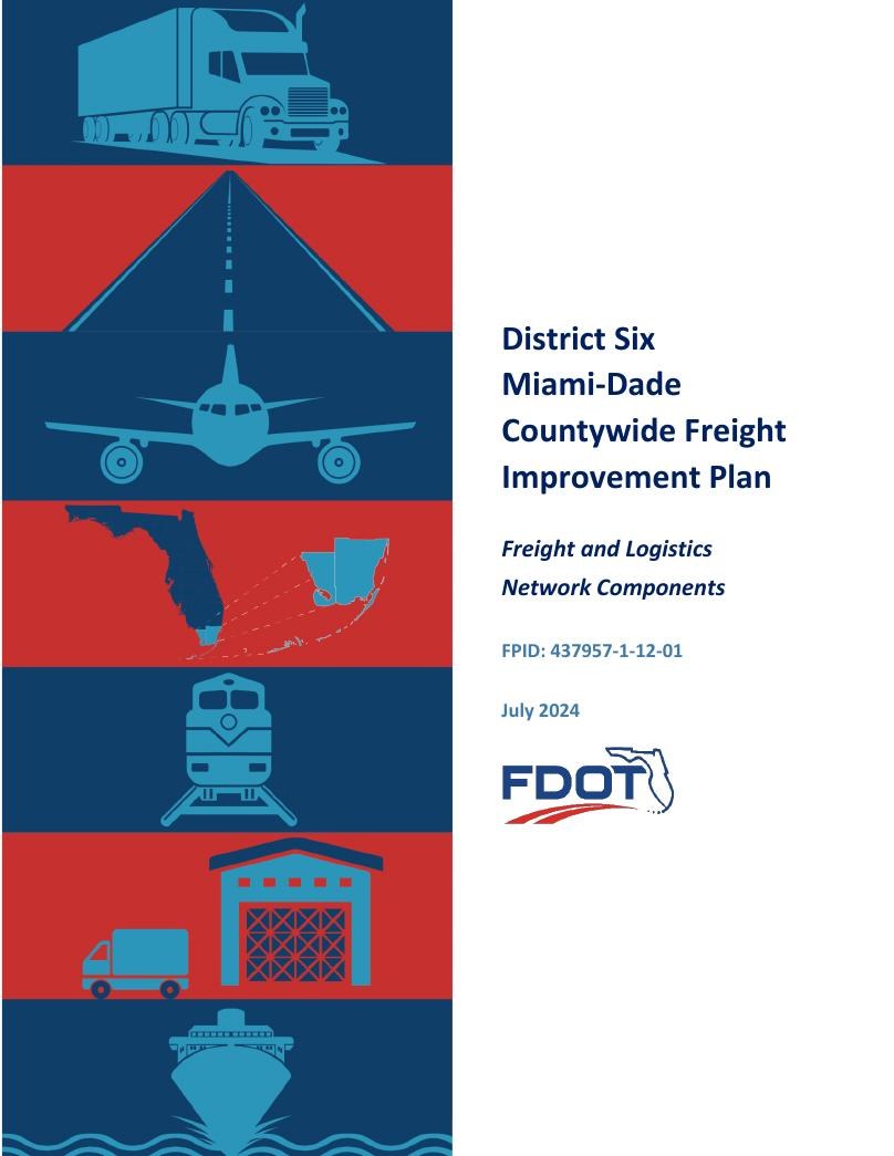 Cover of the Task 3 Freight and Logistics Network Components Memorandum